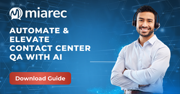 Automate & Elevate Contact Center QA with AI